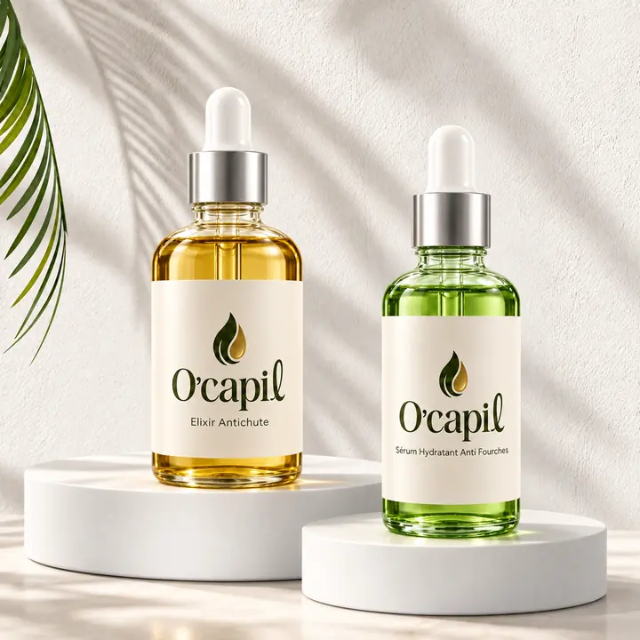 زيت O'capil ضد التساقط وسيروم O'capil المرطب